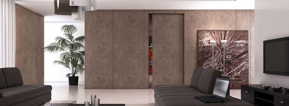 スライド丁番以外の隠し扉