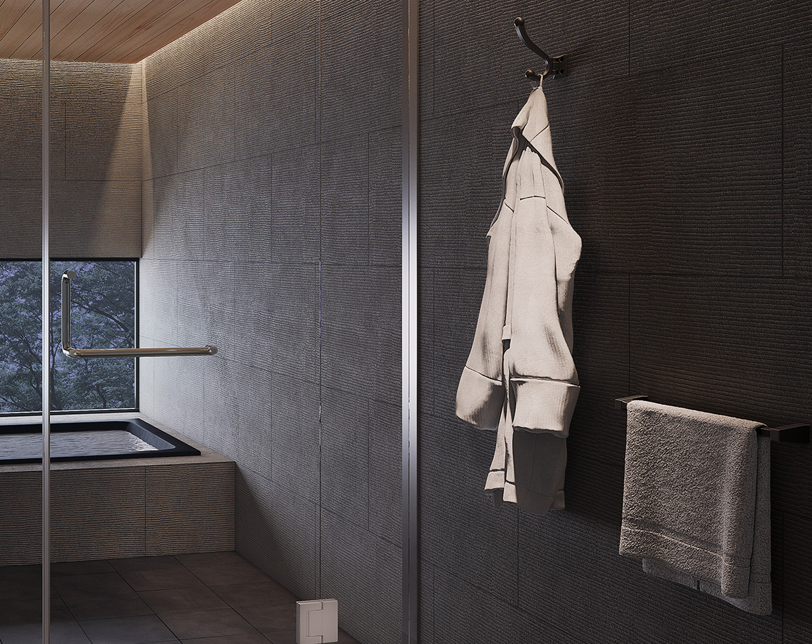 真鍮玉付スイングダブルフック PXB-BNS05型の施工例・採用事例