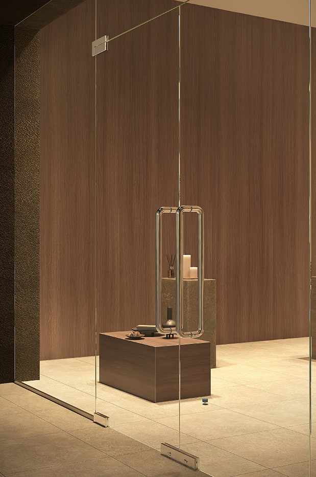 ソフトクロージング機構付下部コーナー金具 M101E10型の施工例・採用事例