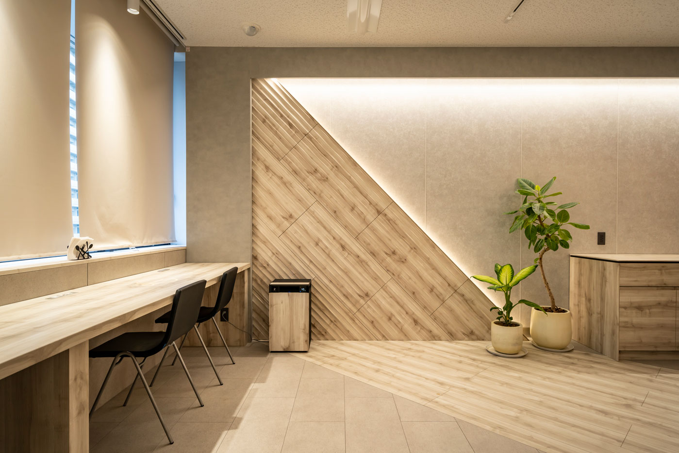 LEDカスタムテープライト LED-B-TAPE-COB型の施工例・採用事例