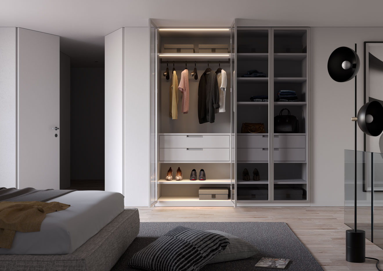 隠し丁番 コネクタの施工例・採用事例