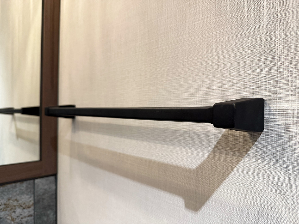 タオル掛 PXB-AC06-450型の施工例・採用事例