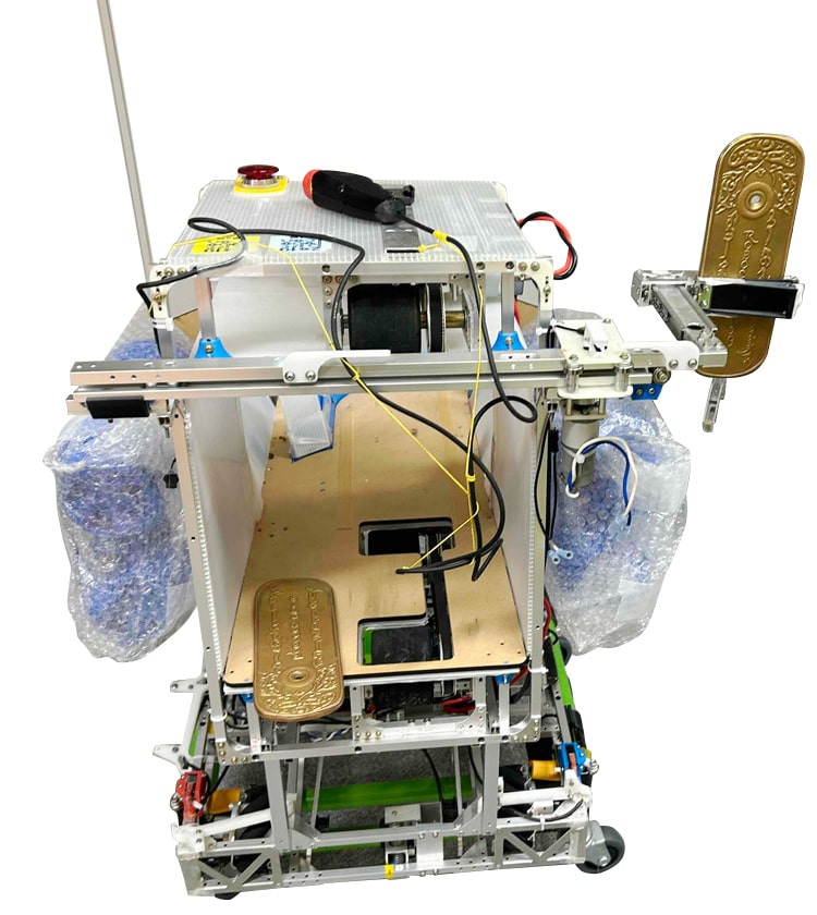 東京工科大学 ロボコン挑戦プロジェクト「プロジェクトR」「MR1（Messenger Robot 1）」（2019年 NHK学生ロボコン出場機体）
