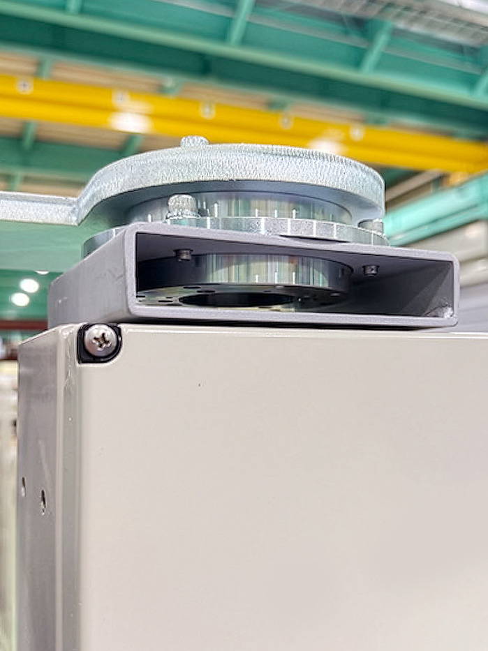 高剛性スイベルトルクヒンジ HG-S-HR50型 偏荷重対応タイプ